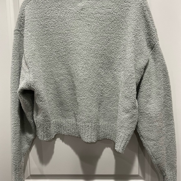 UGG Nyomi Comfy Light Green Button-Up Cardigan Sweater - Picture 5 of 5